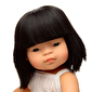 Лялька-пупс 38 см у білизні Miniland дівчинка-азіатка - lebebe-boutique - 4