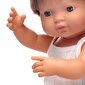 Лялька-пупс 38 см у білизні Miniland хлопчик-шатен - lebebe-boutique - 4