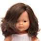 Лялька Miniland дівчинка шатенка 38 см - lebebe-boutique - 2