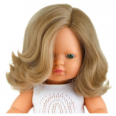 Лялька Miniland блондинка дівчина з зеленими очима 38 см - lebebe-boutique - 3