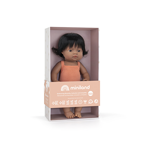 Лялька Miniland дівчинка іспанка в одязі (подарунк. коробка) 38 см - lebebe-boutique - 2