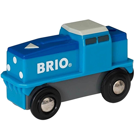Грузовой локомотив для железной дороги BRIO на батарейках