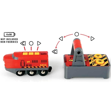 Іграшка локомотив на р/к для залізниці BRIO - lebebe-boutique - 6