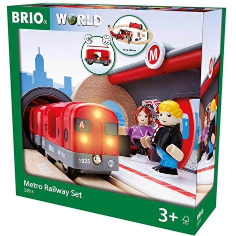 Іграшкова залізниця BRIO Метро