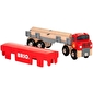 Іграшка вантажівка-лісовоз BRIO з вантажем - lebebe-boutique - 4
