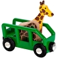 Іграшка вагончик BRIO з фігуркою жирафа