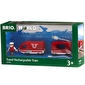 Іграшковий поїзд BRIO c USB підзарядкою, вагоном і машиністом - lebebe-boutique - 5