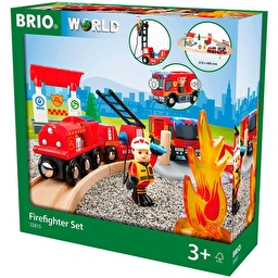 Дитяча залізниця BRIO Пожежна станція