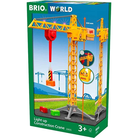 Іграшка баштовий кран з магнітом і світлом BRIO - lebebe-boutique - 7