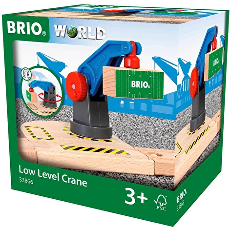 Іграшка обертовий підйомний кран BRIO з вантажем - lebebe-boutique - 4