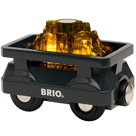 Вагон BRIO с золотом и светом - lebebe-boutique - 2