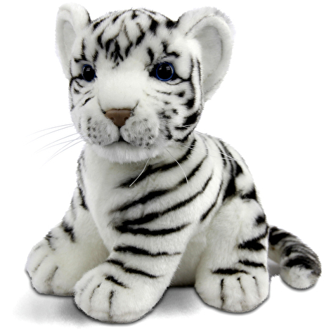 М'яка іграшка Білий тигр 18 см
