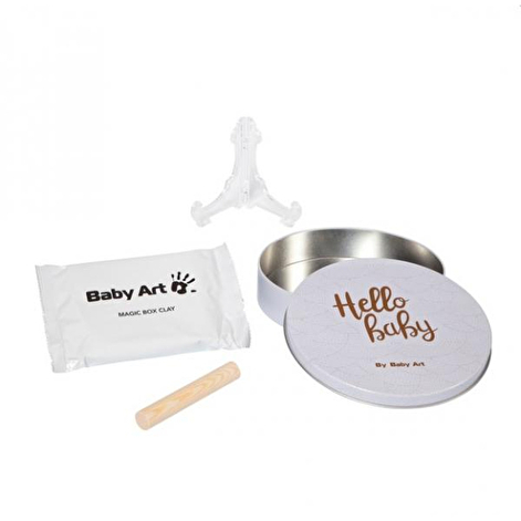 Набір для створення відбитка ручки і ніжки малюка Baby Art Магічна коробочка Золота - lebebe-boutique - 2