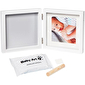 Набор для создания отпечатков Двойная рамка Baby Art, квадратная, бело-серая - lebebe-boutique - 4