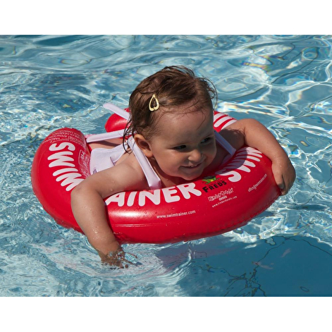 Круг для навчання дітей плаванню SWIMTRAINER, 3міс.- 4 роки - червоний - lebebe-boutique - 5