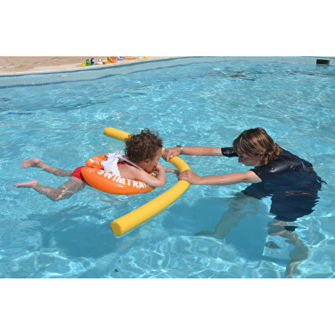 Круг для навчання дітей плаванню SWIMTRAINER, 2 - 6 років - помаранчевий - lebebe-boutique - 3
