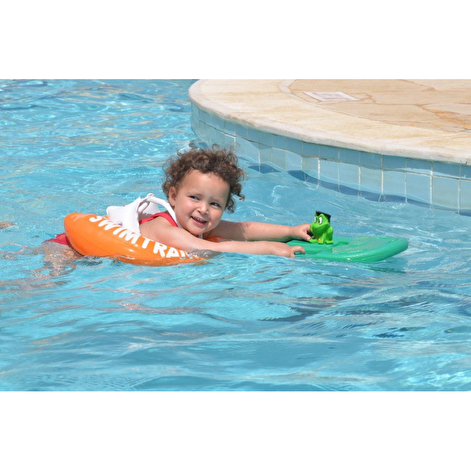 Круг для навчання дітей плаванню SWIMTRAINER, 2 - 6 років - помаранчевий - lebebe-boutique - 5