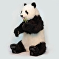 Медведь панда HANSA мягкая игрушка-макет, роботизированная, анимированная игрушка