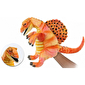 Спинозавр (Помаранчевий), іграшка на руку, 42 см, реалістична м'яка іграшка Hansa