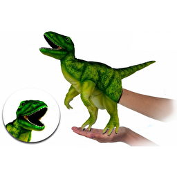 Тиранозавр Рекс, іграшка на руку, 50 см, реалістична м'яка іграшка Hansa