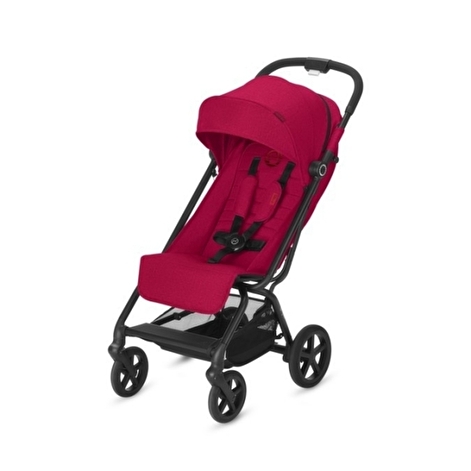 Прогулянкова коляска Cybex Eezy S Plus Rebel Red, червоний