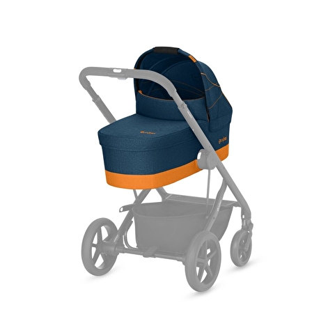 Люлька Cybex S Balios Tropical Blue, синий с оранжевым - lebebe-boutique - 2