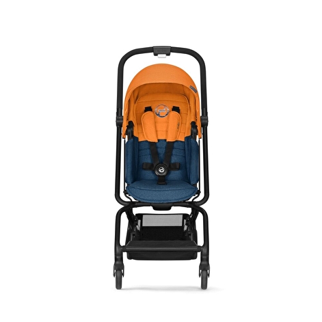 Прогулянкова коляска Cybex Eezy S Twist Tropical Blue, помаранчевий з синім - lebebe-boutique - 4