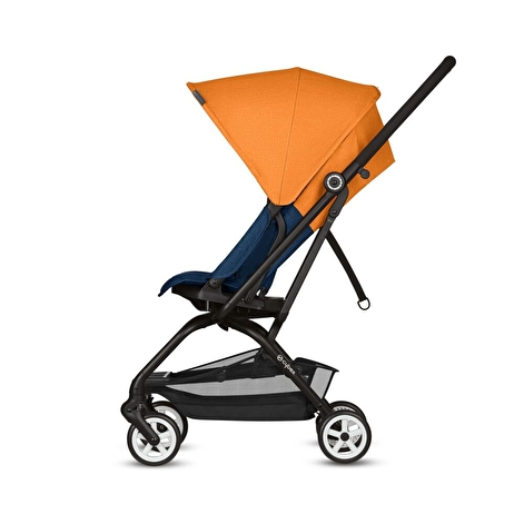 Прогулянкова коляска Cybex Eezy S Twist Tropical Blue, помаранчевий з синім - lebebe-boutique - 17