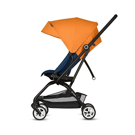 Прогулочная коляска Cybex Eezy S Twist Tropical Blue, оранжевый с синим - lebebe-boutique - 18