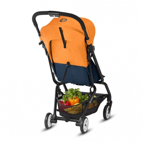 Прогулочная коляска Cybex Eezy S Plus Denim Lavastone Black, черный - lebebe-boutique - 2