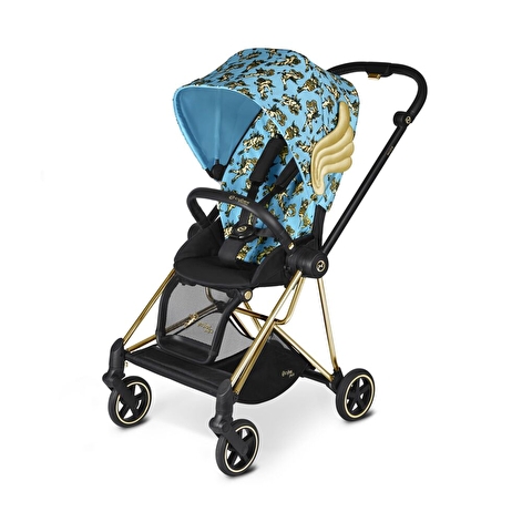 Прогулочная коляска Cybex Priam JS Cherub Blue, голубой