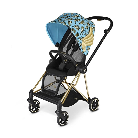 Прогулочная коляска Cybex Priam JS Cherub Blue, голубой - lebebe-boutique - 2