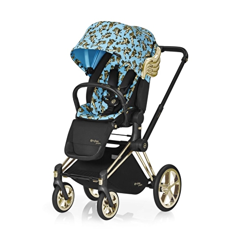 Прогулочная коляска Cybex Priam JS Cherub Blue, голубой - lebebe-boutique - 4