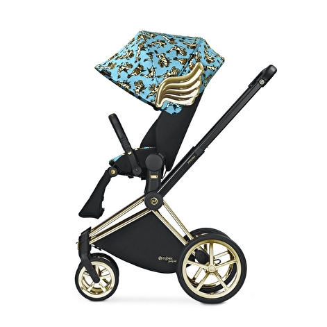 Прогулочная коляска Cybex Priam JS Cherub Blue, голубой - lebebe-boutique - 7