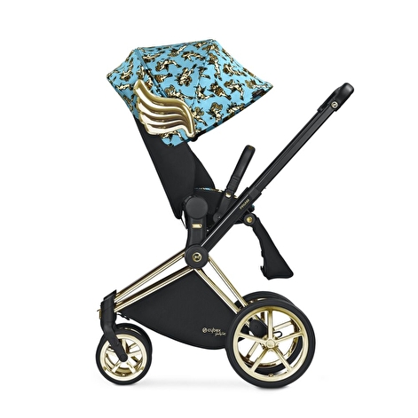 Прогулочная коляска Cybex Priam JS Cherub Blue, голубой - lebebe-boutique - 8