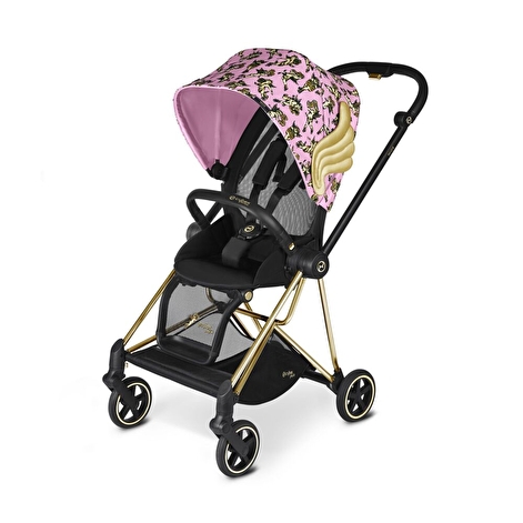 Прогулочная коляска Cybex Priam JS Cherub Pink, розовый - lebebe-boutique - 2