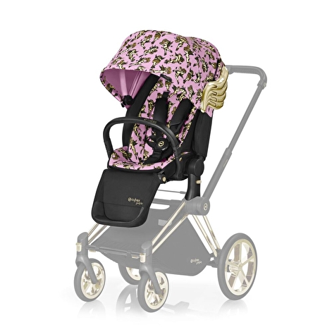 Прогулочная коляска Cybex Priam JS Cherub Pink, розовый - lebebe-boutique - 3