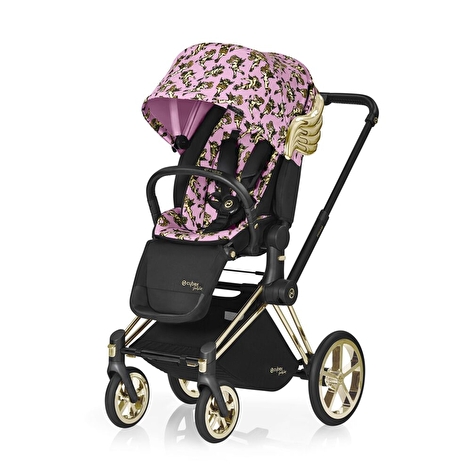 Прогулочная коляска Cybex Priam JS Cherub Pink, розовый - lebebe-boutique - 4