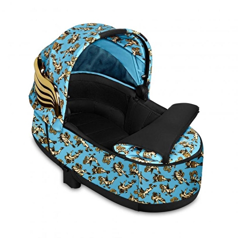 Люлька Cybex Priam Lux R by Jeremy Scott Cherub Blue, голубой - lebebe-boutique - 2