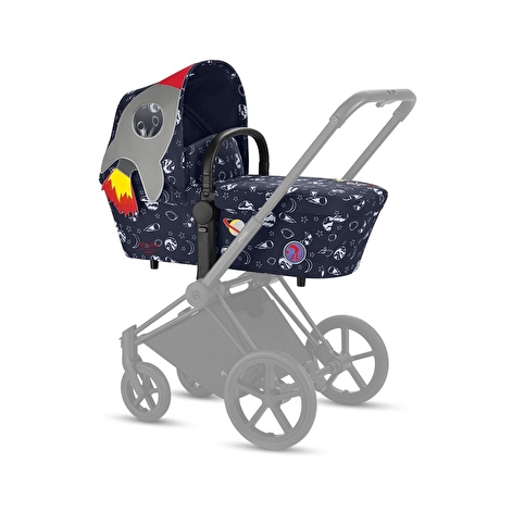 Люлька Cybex Priam Lux R Anna K Space Rocket, темно-синий - lebebe-boutique - 4