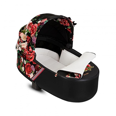 Люлька Cybex Priam Lux R Spring Blossom Dark, черный - lebebe-boutique - 4