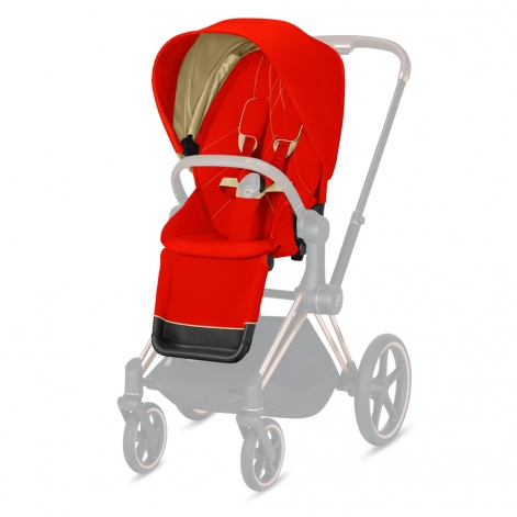 Набір текстилю для коляски Cybex Priam Autumn Gold burnt red