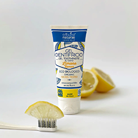 Органическая зубная паста с лимоном Officina Naturae 75 мл - lebebe-boutique - 2