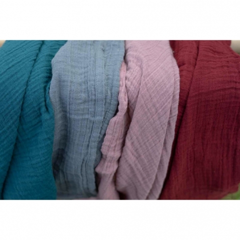 Муслінова тканина пелюшка BIBS Muslin Cloth 2 шт в упаковці 70*70 см Blush - lebebe-boutique - 2