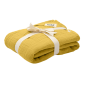 Муслінова тканина пелюшка BIBS Muslin Swaddle 1 шт в упаковці 120*120 см з сумкою - mustard