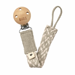 Тримач для пустушки BIBS Pacifier Clip Tie Dye Sand/Ivory