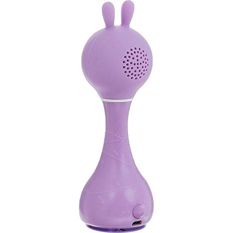 Интерактивная игрушка-погремушка Smarty зайка Alilo R1 фиолетовый - lebebe-boutique - 4