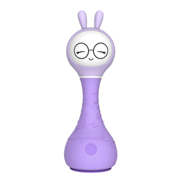 Інтерактивная іграшка-брязкальце Smarty зайка Alilo R1 фіолетовий