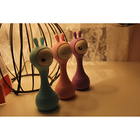 Интерактивная игрушка-погремушка Smarty зайка Alilo R1 фиолетовый - lebebe-boutique - 7
