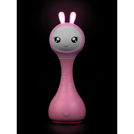 Інтерактивная іграшка-брязкальце Smarty зайка Alilo R1 рожевий - lebebe-boutique - 11